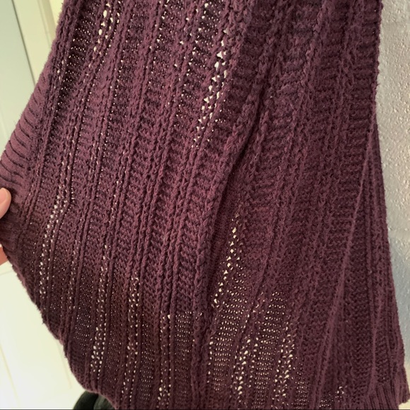 American Eagle Outfitters purple knit cardigan - Picture 5 of 6